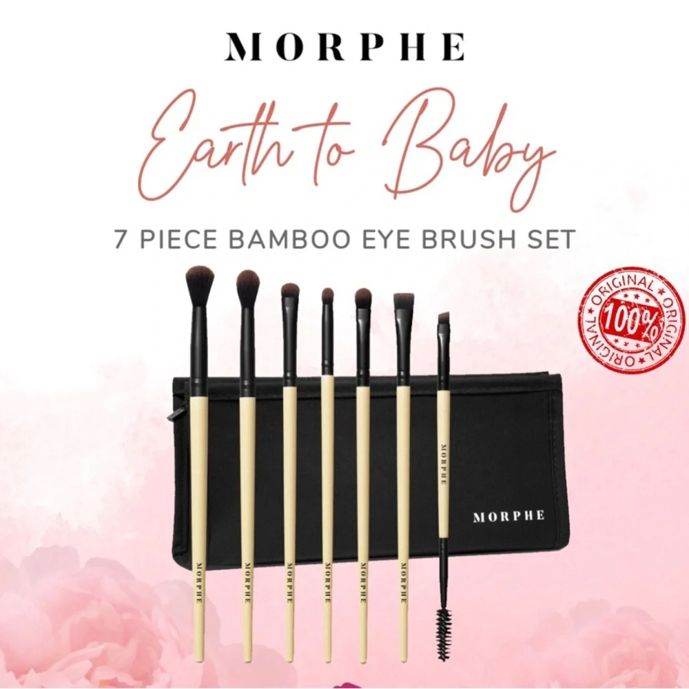 MORPHE EARTH TO BABE 7-PIECE BAMBOO EYE BRUSH SET - Picture 7 of 9